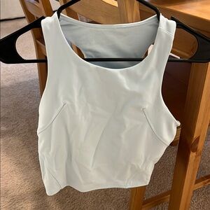 Lululemon Wunder Train Racerback Tank - Powder Blue